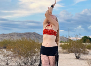 Shanti, the strapless bra in Tissue Silk