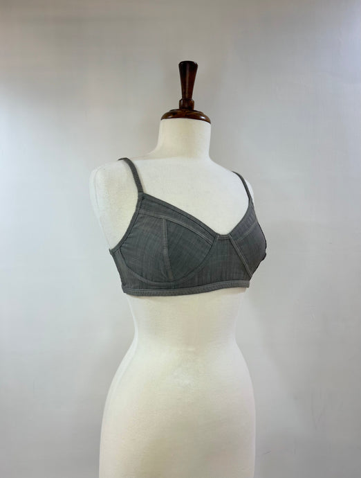 Amrapali, the crop top bra in pure cotton