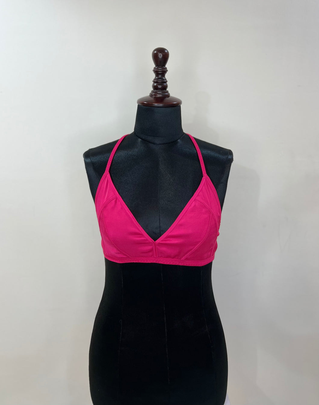 Maya, the halter bra in Modal Silk