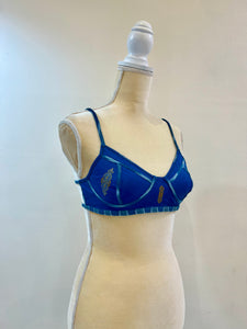 Amrapali, the crop top bra in Ikkat